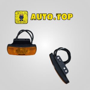 Feux de gabarit LED orange avec accroche 12/24V – Vendu à l’unité